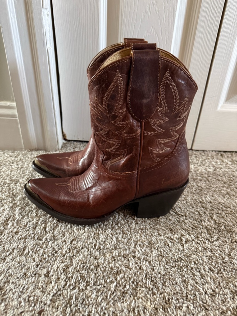 Brown Leather Cowboy Boots Idyllwind